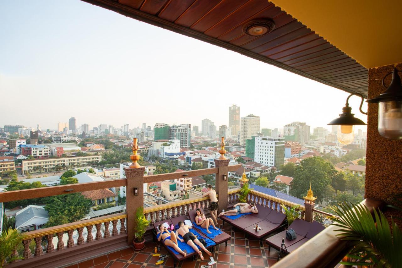 Okay Palace Hotel Phnom Penh Exterior foto